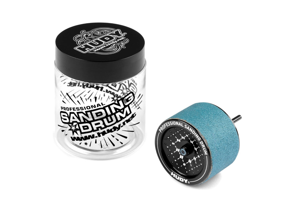 HUDY Embout alu avec rouleau de ponçage P120 - Moyen 102580