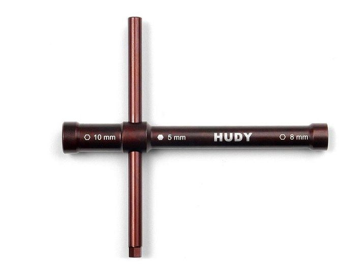 HUDY Clé a bougie 8-10mm - Longue (107581)
