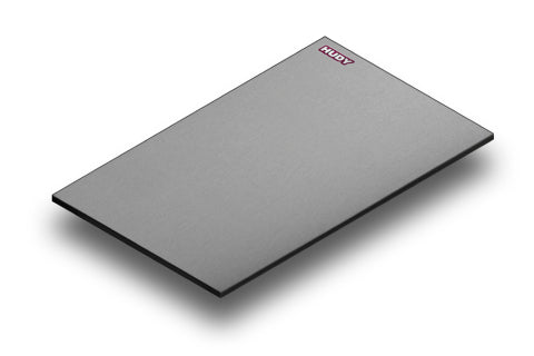 HUDY Planche de réglage Light 1/8 Piste - Gris argent (108502)