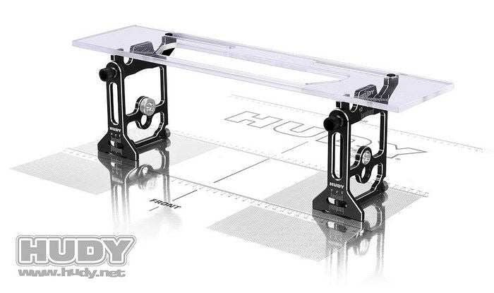 HUDY Banc de réglage Pan Cars 1/10 - 1/12 109405