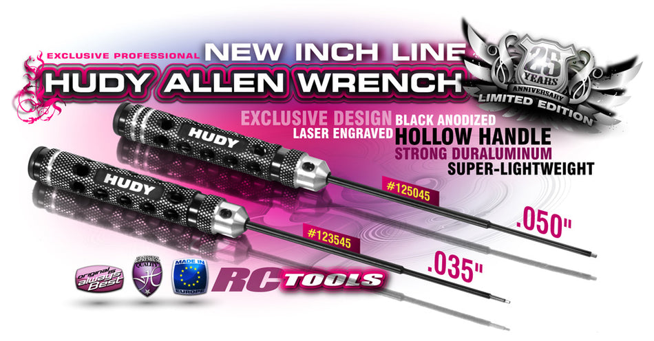 HUDY Tournevis Allen .050x120mm EDI.LIMITEE 125045