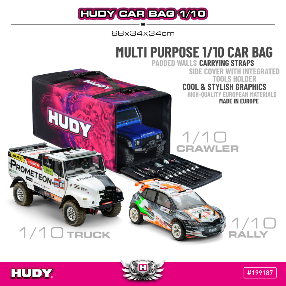 Sac voiture Hudy 1/10 Crawler 199187