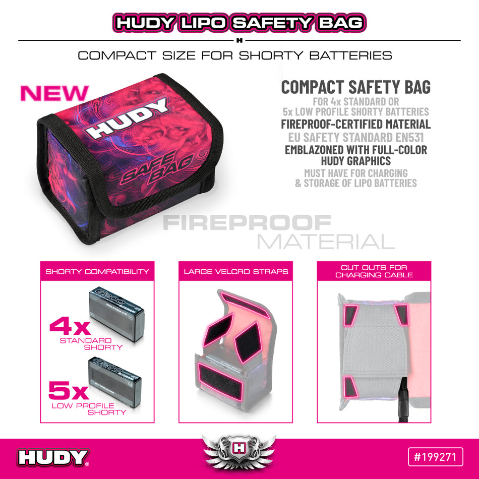 HUDY Sac de charge compact 199271