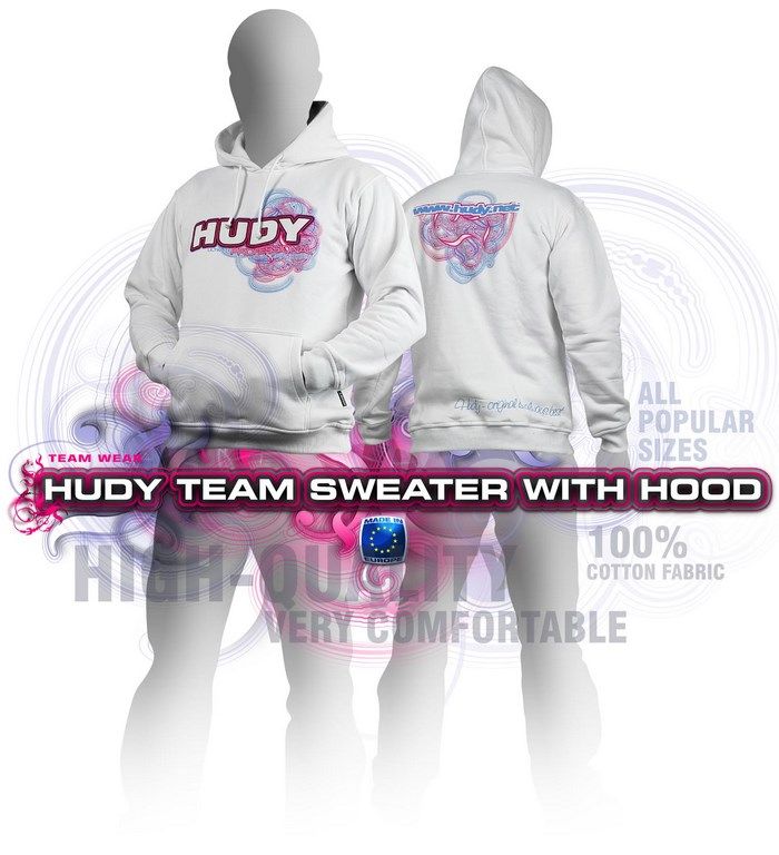 HUDY Sweat-shirt a capuche - Blanc (M) 285500M