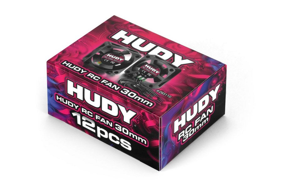 Ventilateur Hudy 30mm - Set de 12pcs (293110XL)