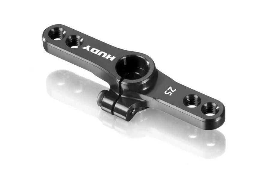 HUDY Palonnier gaz/frein alu déporté avec vis 25T 293443