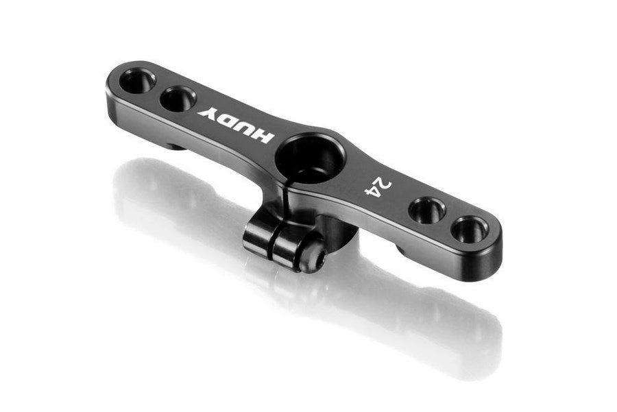 HUDY Palonnier gaz/frein alu avec vis 24T 293445