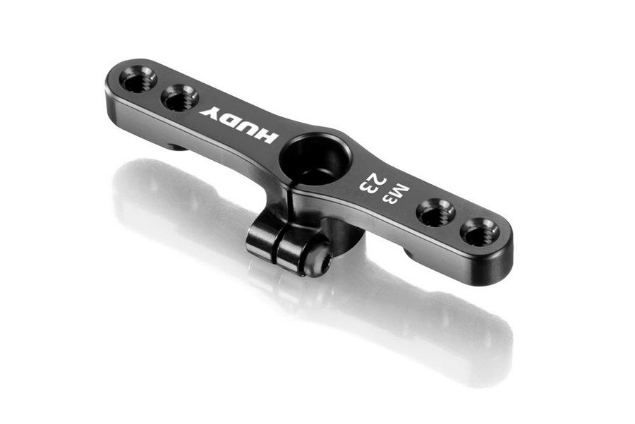 HUDY Palonnier gaz/frein alu fileté M3 avec vis 23T 293447