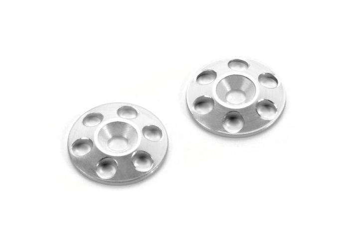 HUDY Rondelles Alu pour aileron (2) 293561