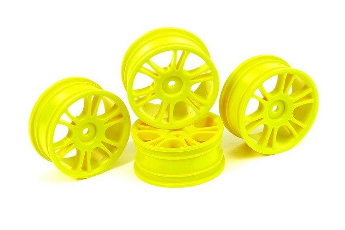 HUDY Jantes 24mm Starbust - Jaunes (4) (803009)