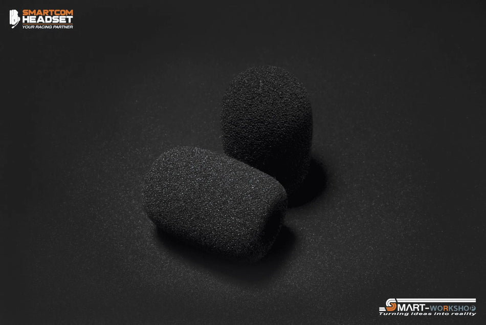 BONNETTES ANTI-VENT POUR CASQUES SMART-COM (2 pièces)