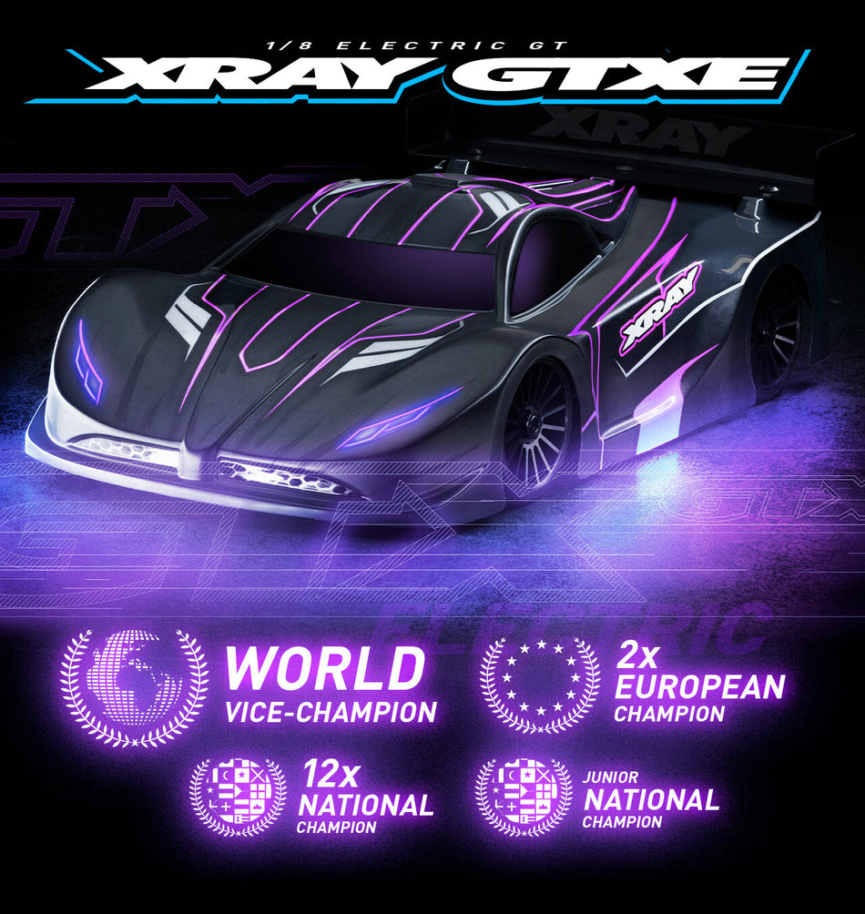 Kit Xray GTXE Piste 1/8 GT Electrique - 2027 - XRAY - 350606