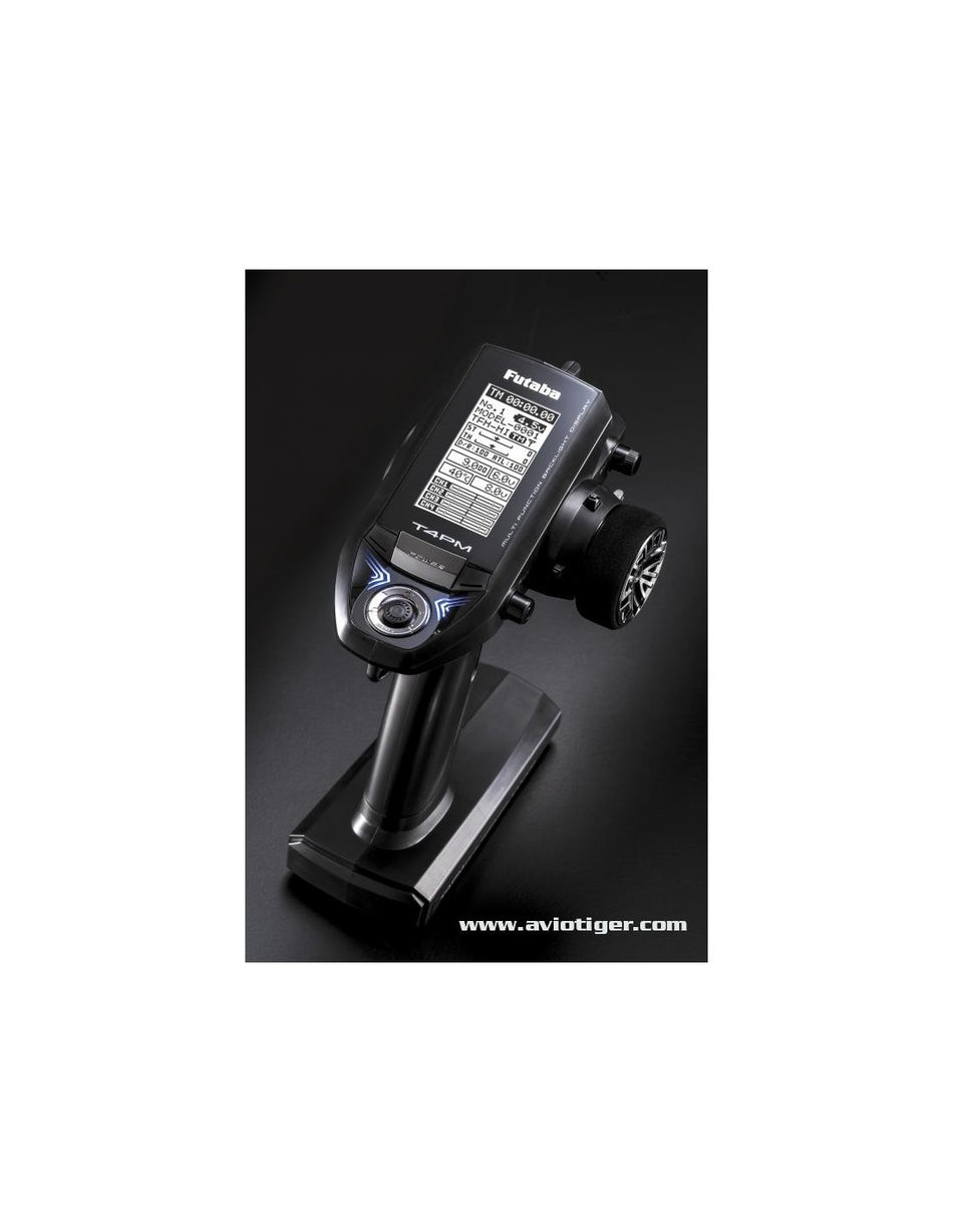 FUTABA 4PM + R334SB-E 2.4 GHz – Radio RC 4 Voies