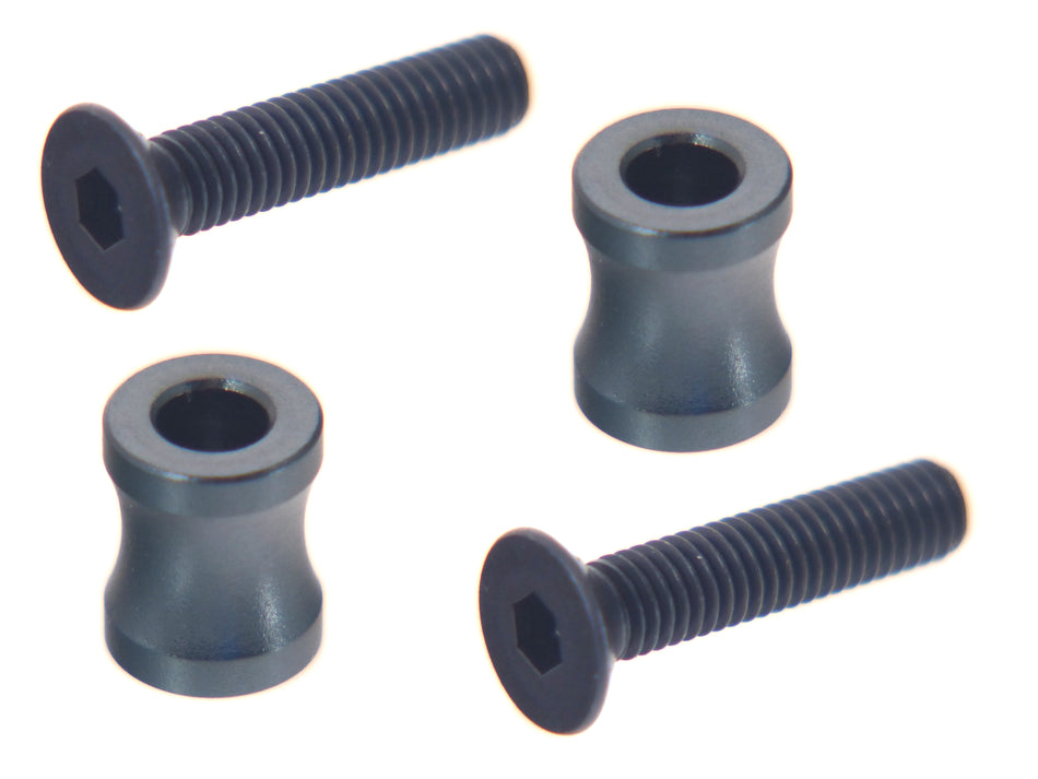 Mugen MTX7 Aluminum Steering Collar Set Black  ( A2309 )