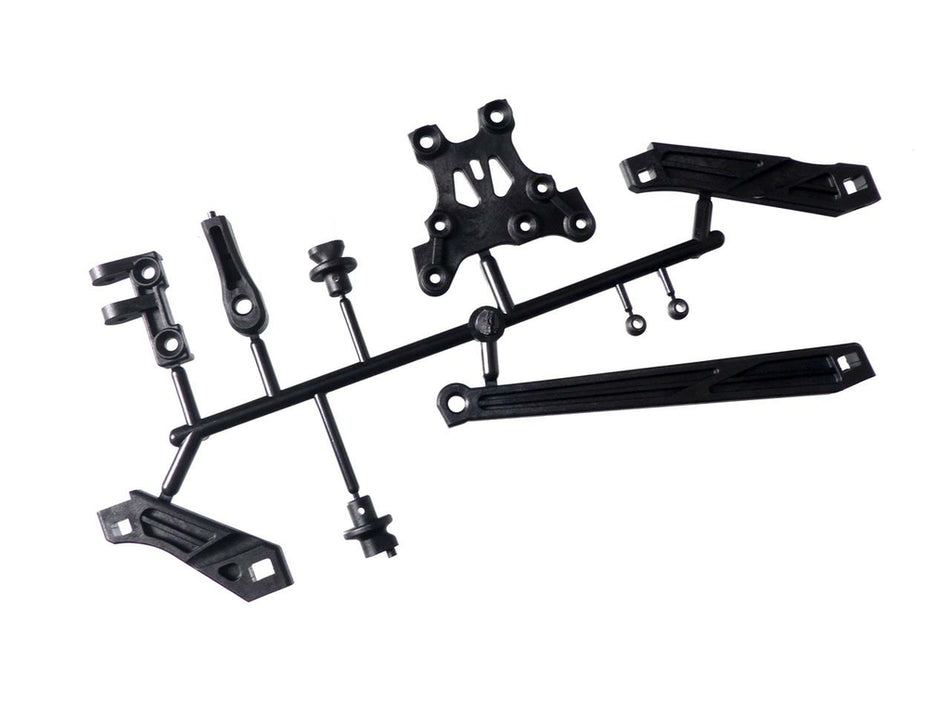 Mugen  Kit Renforts Avt/Arr + Platine Avt Sup Mbx E2148a