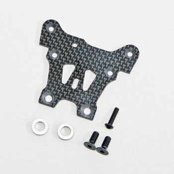 Mugen  Platine De Direction Sup En Carbone Mbx8 E2158a