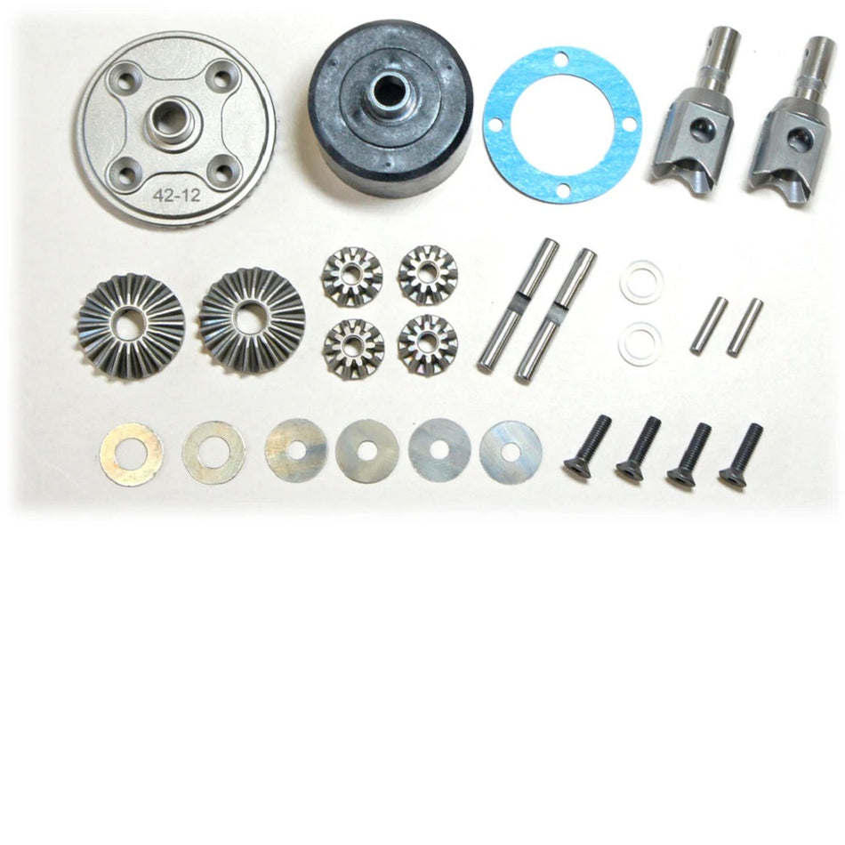 Mugen  Kit Complet Diff Avt/Arr Ht En 42 Dents E2256-B