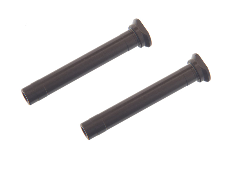 Mugen  Option: Colonettes De Direction Alu Traitees Dur Mbx8 (X2) E2322