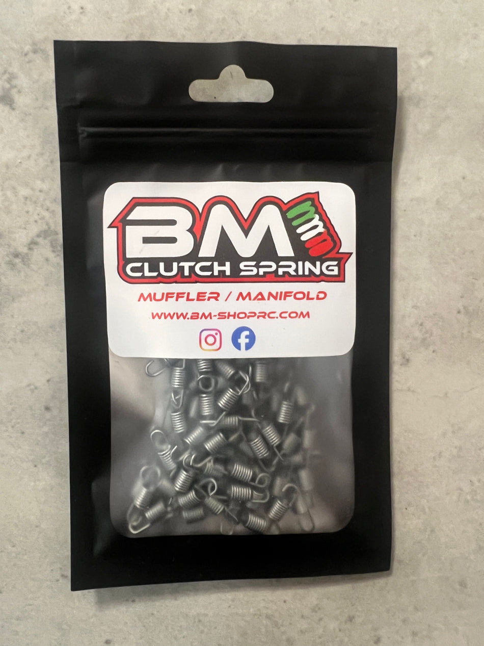 BM short spring muffler/manifold X1