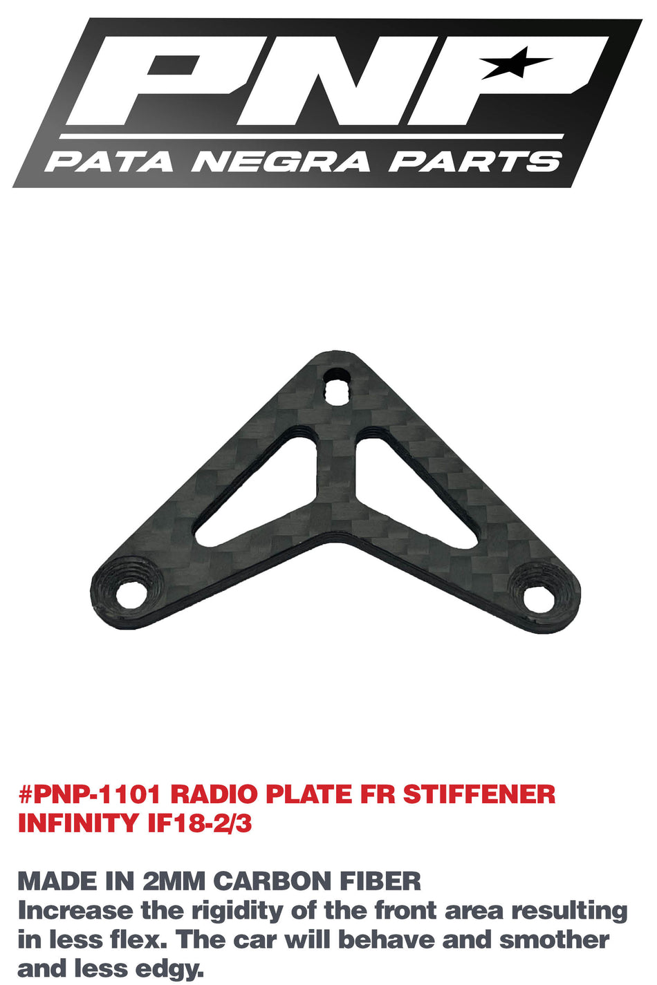 PNP RADIO PLATE STIFFENER INFINITY IF18-2 & IF18-3 1101