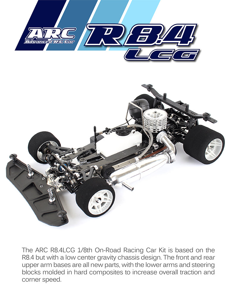ARC R8.4 LCG Car Kit 1/8 (R800025)