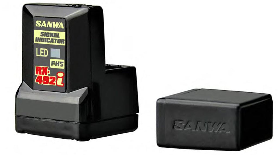 Récepteur SANWA RX-492i 4 Canaux 2.4GHz FH5 SXR Étanche - S.107A41386B