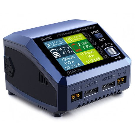D100 Neo Duo AC/DC Charger – Chargeur Double Port RC 100W