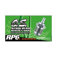 O.S. Engine Turbo RP6 – Bougie Glow Plug pour Moteur Thermique RC (1/8 & 1/10) 71642060