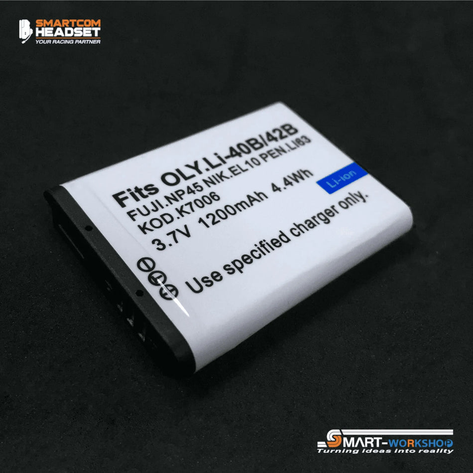 BATTERIE POUR CASQUES DE COMMUNICATION SMART-COM