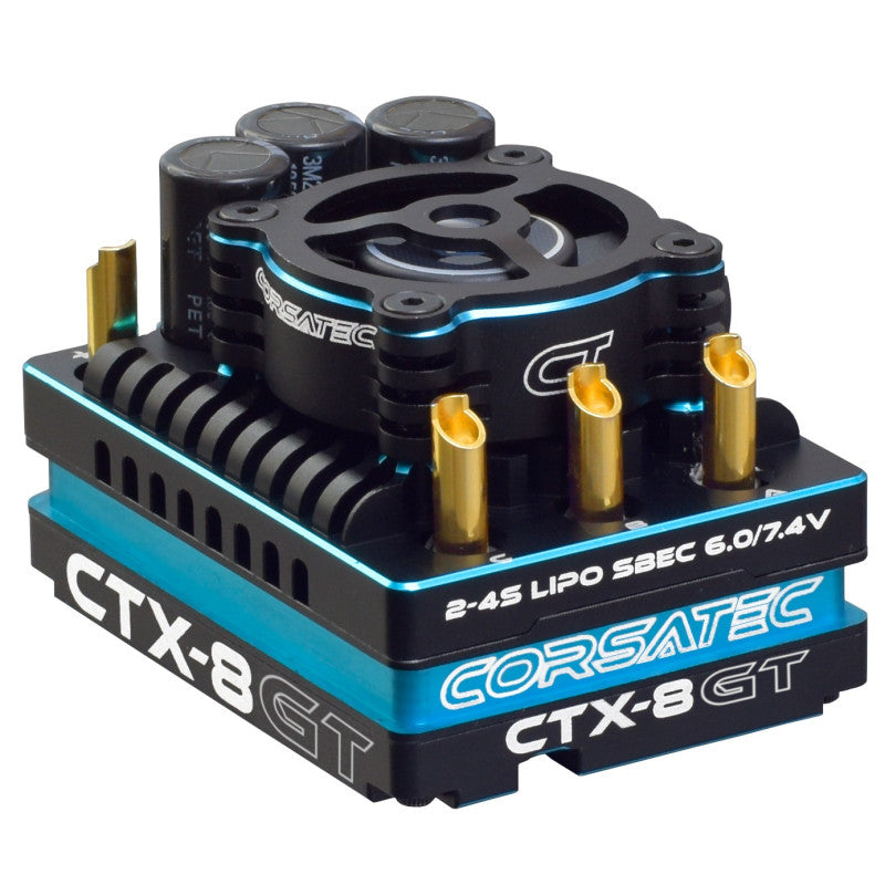 Corsatec Race Pro GT ESC 1/8 300A – Contrôleur Électronique Haute Performance – CT30004