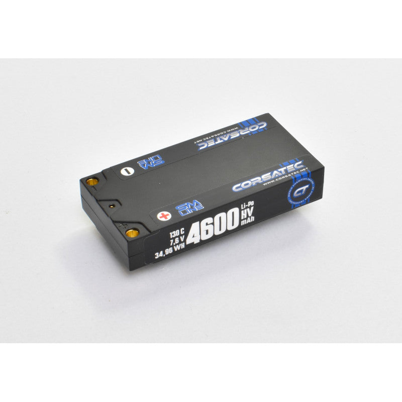 Corsatec SM Line HV LiPo 2S Shorty LCG 4600mAh – Batterie Haute Performance – CT10105