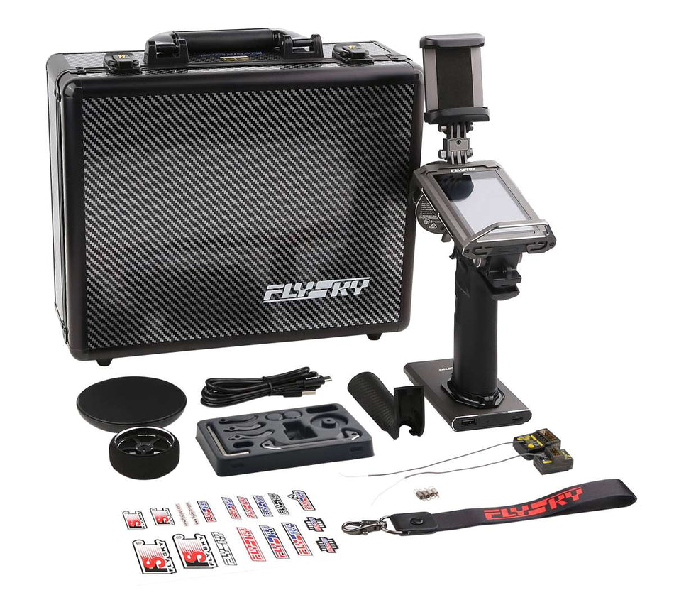 Flysky Noble NB4‑Pro+ – Émetteur 2.4 GHz + 2 récepteurs (AFHDS3)