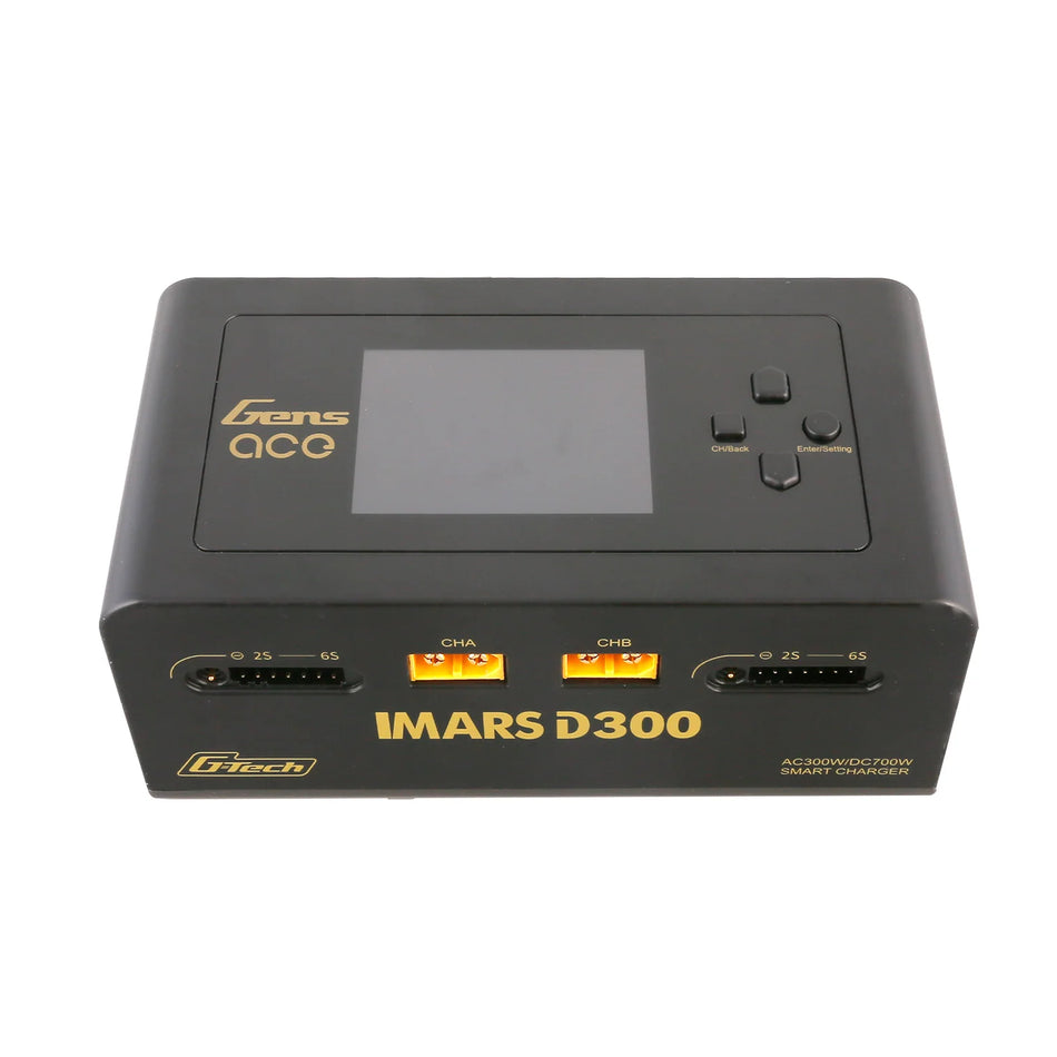 GENSACE CHARGEUR IMARS D300 DUAL CHANNEL 300W (EU) NOIR