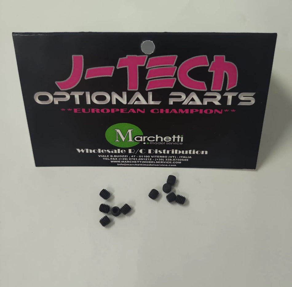 J-TECH Vis sans Tête M4X4 (10 pièces)