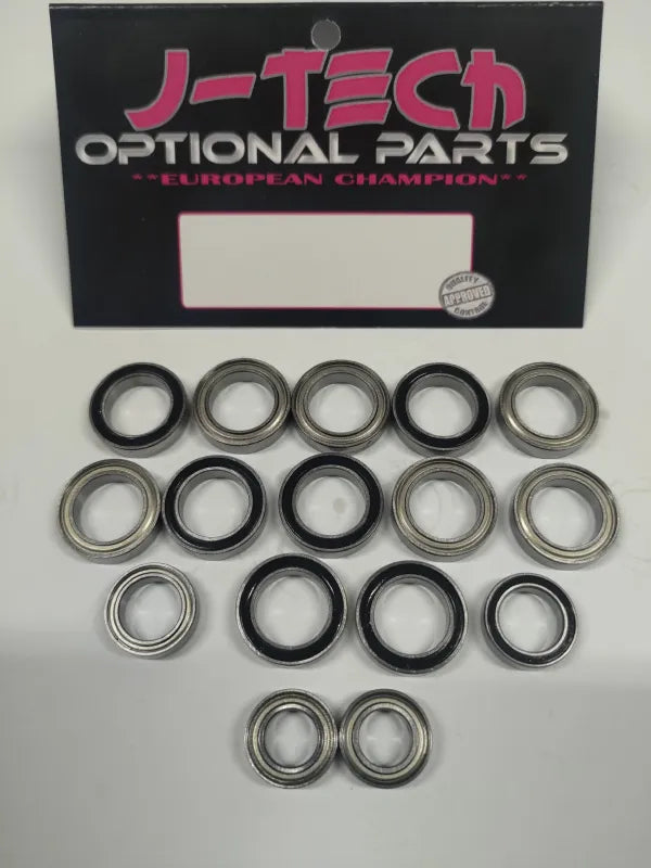 J-TECH Kit de roulements MUGEN MRX5/MRX6/R/X (16 pièces) abec5