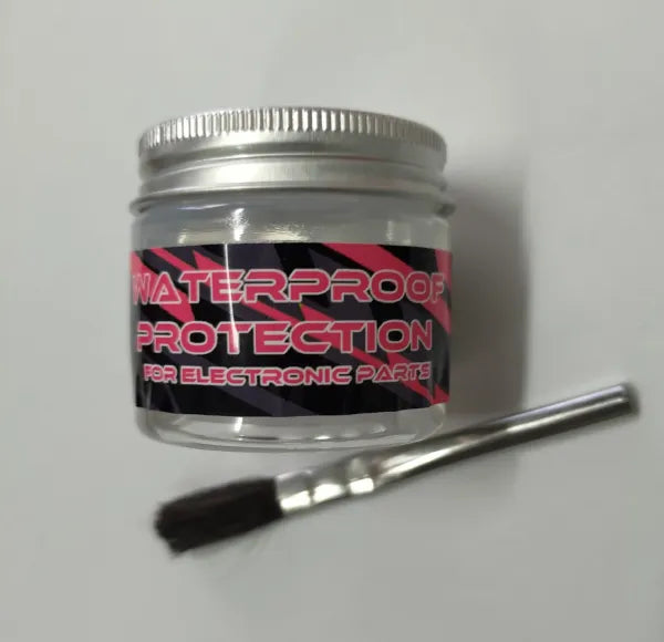 J-TECH Protection électronique (100 % étanche) avec brosse