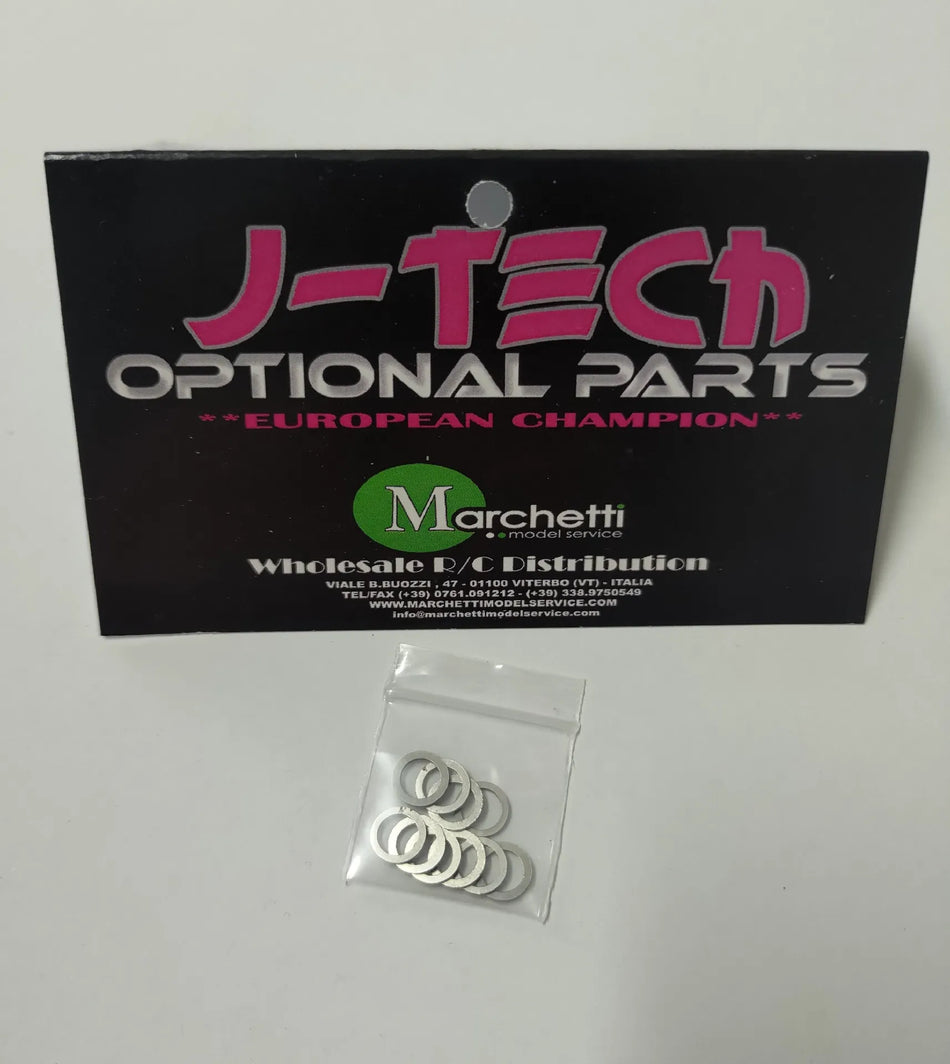 Rondelles d’Épaisseur 5×7×0,2 (10 pcs) J-TECH