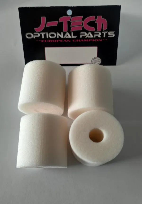 J-TECH Filtres à air de rechange pour MUGEN MBX8R (4 pièces)