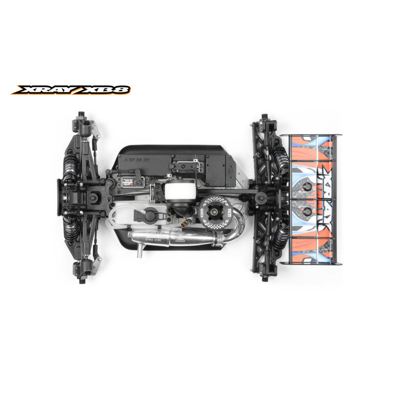 XRAY XB8 2025 – Kit Buggy Nitro 1/8 (Réf. 350020)