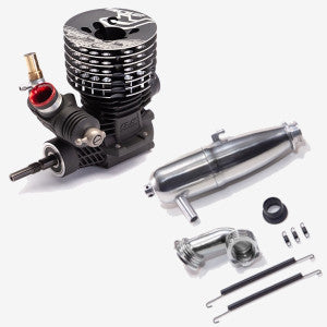 O.S. SPEED R2106 + Échappement 2165 – Combo Moteur Thermique 1/8 Piste