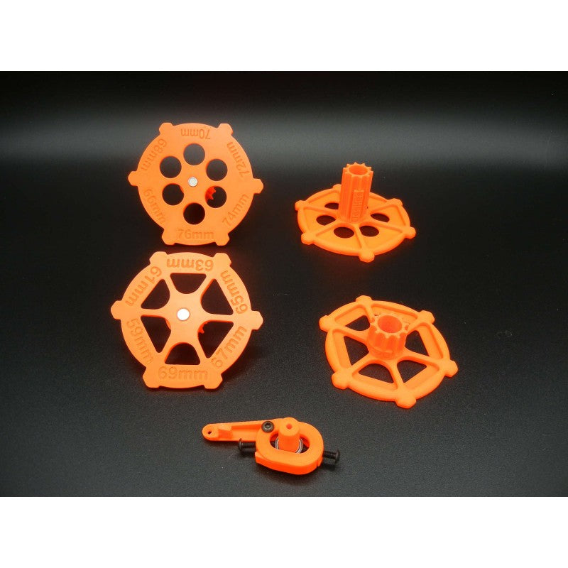 Outils de découpe de roues de carrosserie et de réglages (1/8 Piste) Désiles Aero