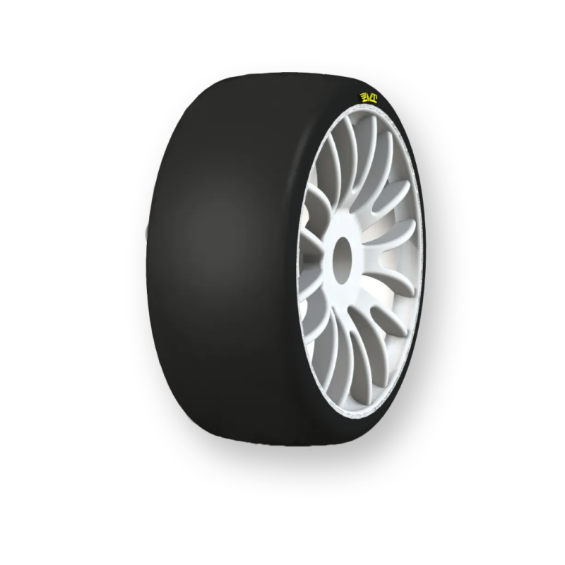 Q03 PNEU PMT GT8 SLICK SOFT Q03 SUR JANTE 17MM (2) – RACING MODÉLISME