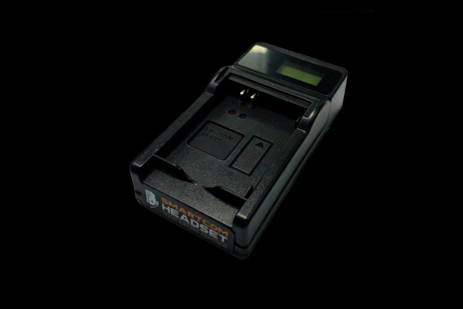 Chargeur externe pour casque Smart-Com (batterie simple)