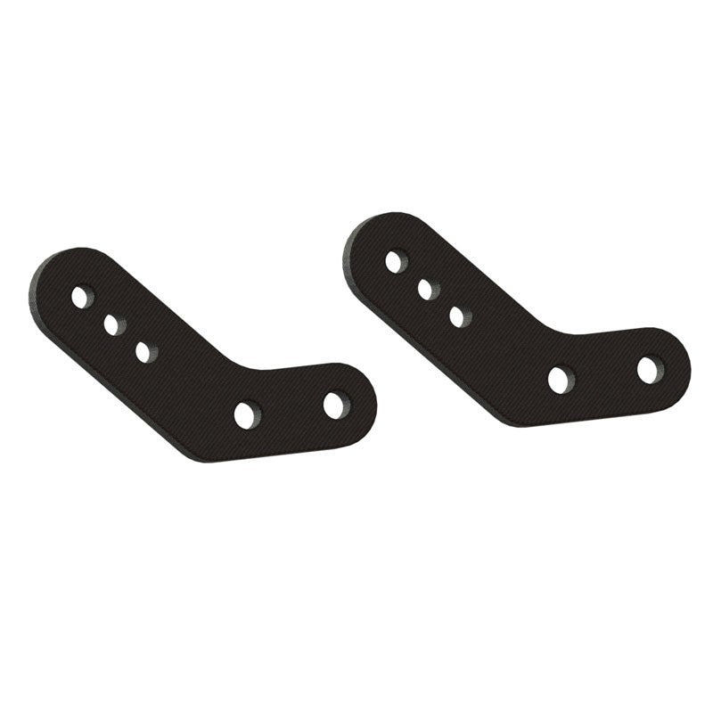 Support carbone amortisseur triangle GTC8.23 (2) (Option), Référence GT850117