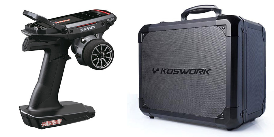 Combo Radio Sanwa M17S FH5 + Valise Aluminium