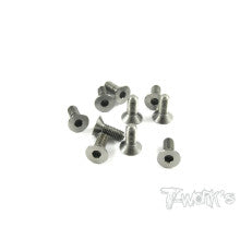 VIS TITANE 3X8 FHC (10) - T-WORKS - TSS-308C
