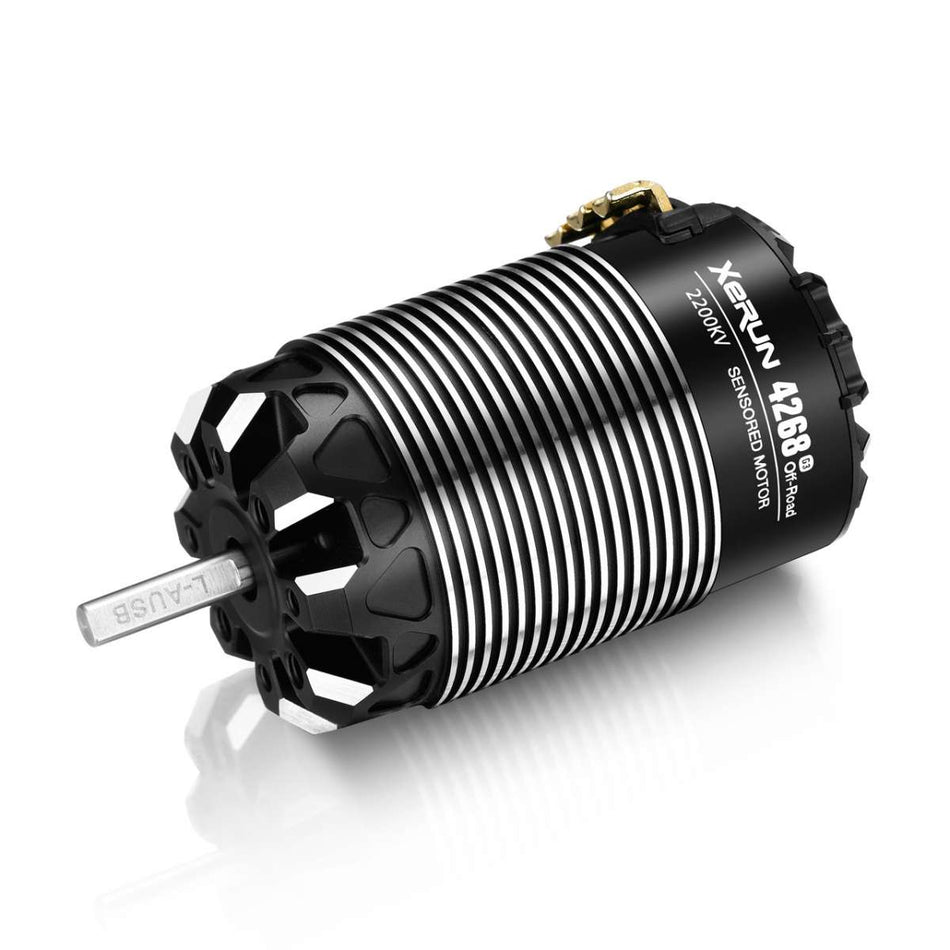 Moteur HW 4268SD G3 1/8 Buggy 2200kv - Noir - HOBBYWING - 30401907